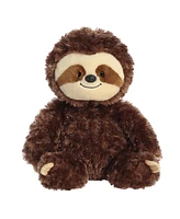 Aurora Medium Sloth Tubbie Wubbies Snuggly Plush Toy Brown 12"