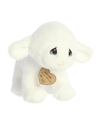 Aurora Small Luffie Lamb Precious Moments Inspirational Plush Toy White 9"