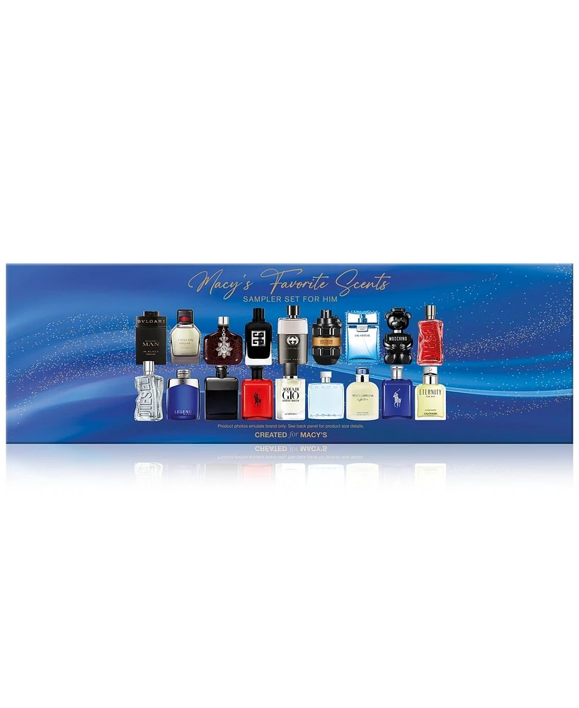 18-Pc. Fragrance Sampler Set for Him, Created for Macy's