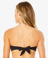 Anne Cole Solid Twist-Front Bikini Top