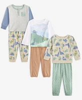 First Impressions Baby Boys Dinosaur Long Sleeve Tops Pants Exclusively At Macys