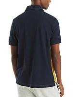 Nautica Men's Classic Fit Colorblocked Polo Shirt