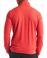 Nautica Men's Quarter Zip Fleece Sweatshirt