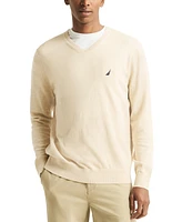 Nautica Men's Navtech Performance Classic-Fit Soft V-Neck Sweater