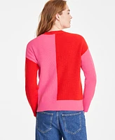 On 34th Women's Buttoned-Shoulder Sweater