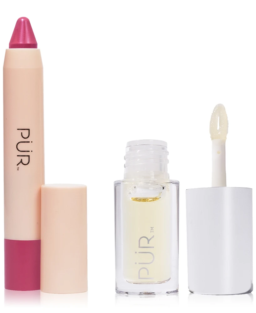 PUR 2-Pc. The Lip Combo Lip Pencil & Lip Oil Set