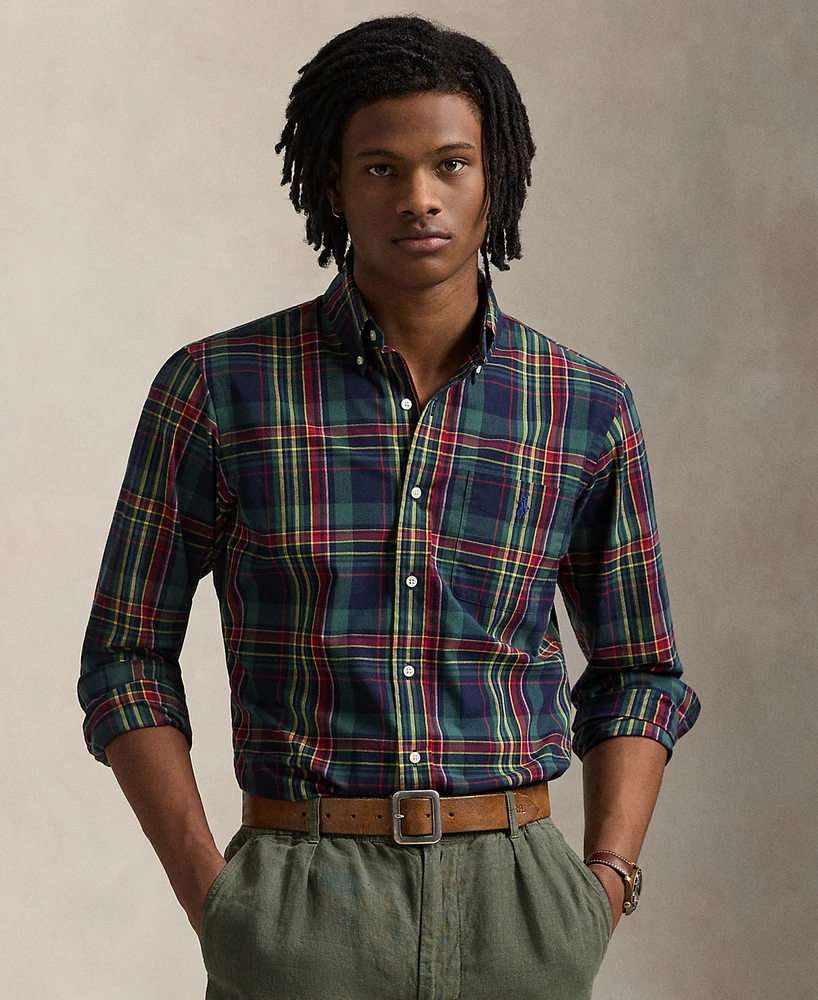 Polo Ralph Lauren Men's Classic-Fit Plaid Performance Shirt