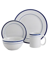Studio Tu Round Ceramic 16-Pc. Dinnerware Set, Service for 4