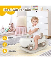 Hongge Convertible Rocking Horse and Sliding Car with Detachable Balance Board