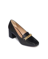 Bernardo Footwear Avery Chain Heeled Loafer