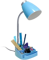Creekwood Home 18.5" Flexible Gooseneck Organizer Desk Lamp