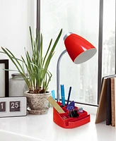 Creekwood Home 18.5" Flexible Gooseneck Organizer Desk Lamp