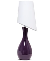 Lalia Home 29" Eggplant Contemporary Table Lamp