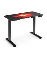 Skonyon Electric Standing Gaming Desk with Height Adjustable Splice Board