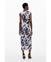 Desigual Women's Floral midi dress