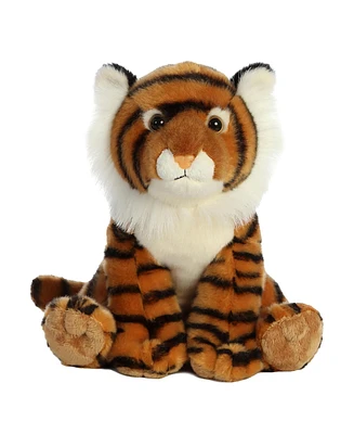 Aurora Medium Bengal Tiger Destination Nation Adventurous Plush Toy Brown 12"