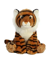 Aurora Medium Bengal Tiger Destination Nation Adventurous Plush Toy Brown 12"