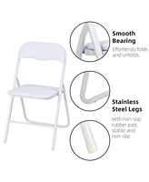 Gaomon Folding Chairs with Padded Seats