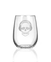 Rolf Glass Numbskulls Stemless Wine Tumbler 17oz