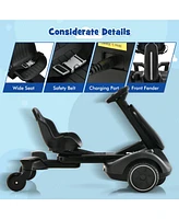 Hongge 6V Kids Ride on Drift Car with 360° Spin and 2 Adjustable Heights