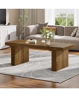 Tribesigns Rectangle Coffee Table: 47.24