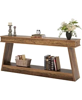 Tribesigns Farmhouse Entryway Table, 70.87