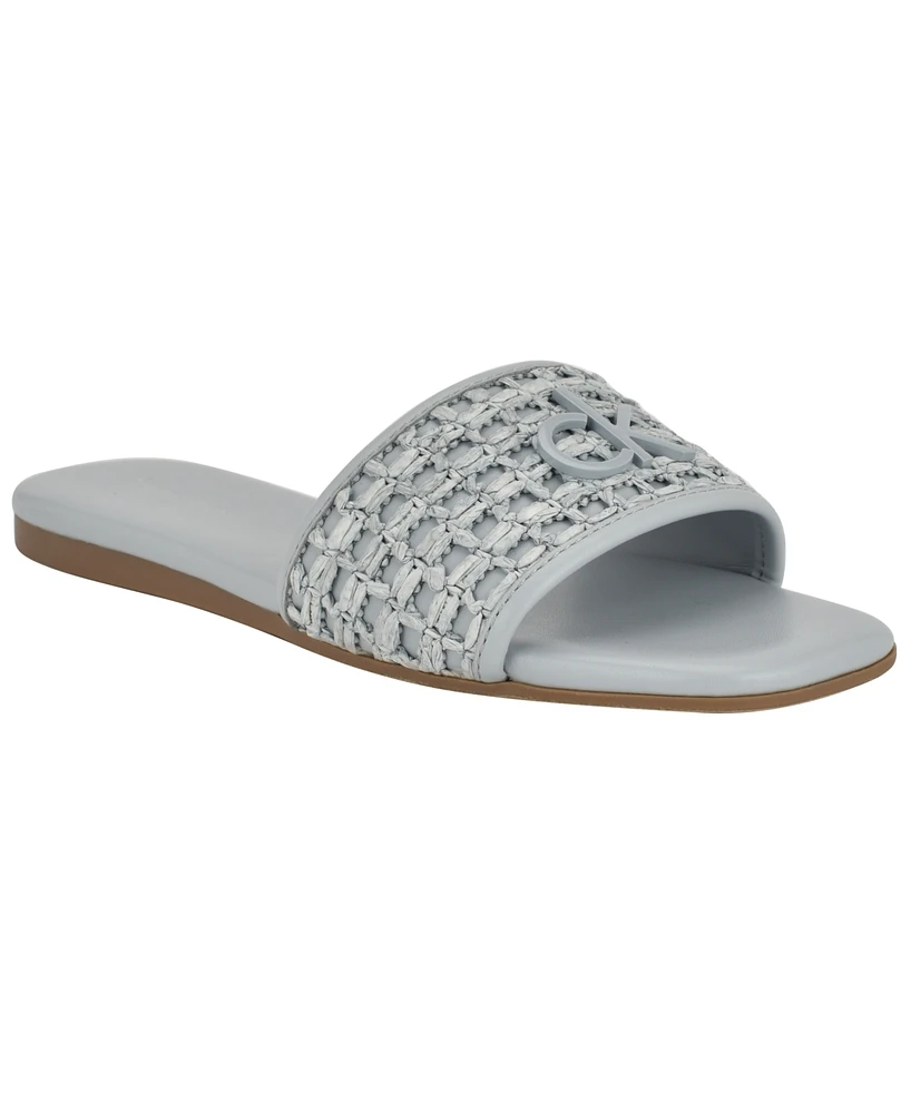 Calvin Klein Women's Yolla Slip-On Flat Sandals