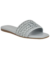 Calvin Klein Women's Yolla Single Band Flat Slip-On Sandals