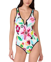 Kate Spade New York Women's V-Wire One-Piece Swimsuit