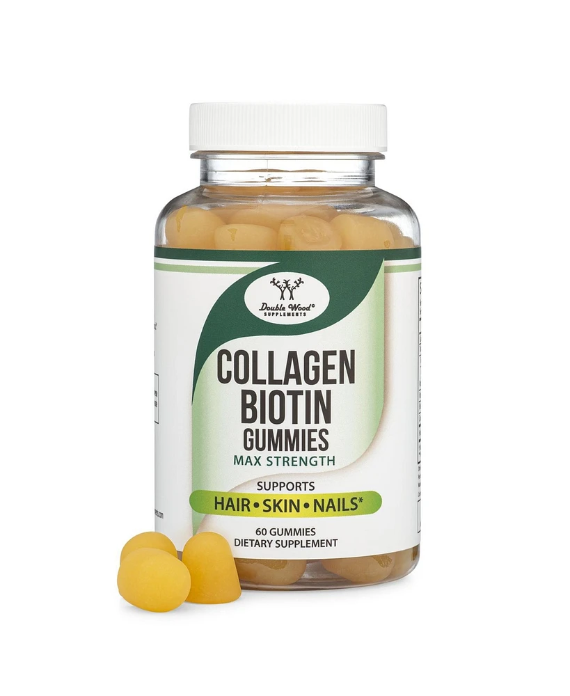 Double Wood Supplements Collagen Gummies