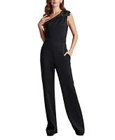 Tadashi Shoji Women's Tilly Embellished One-Shoulder Jumpsuit