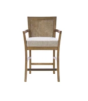 Streamdale Furniture Cane Back Counter Stool