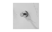 Slickblue Round Base Wall Hanging Coat Hook with Screws Gun Grey Towel Hook for Stylish and Durable Storage