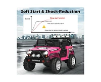 12V Kids Remote Control Ride-On Truck – Lights & Music