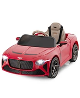 Hongge 12V Powered Car Kids Ride-on Racer Car Licensed Bentley Bacalar