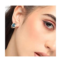 Sohi Women's Wrap Stud Earrings