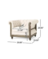 Streamdale Furniture Chesterfield-Inspired Club Chair: Sophisticated Comfort For Your Home