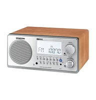 Sangean Wr-2WL Am/Fm Rbds Wooden Cabinet Digital Tuning Radi