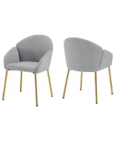 Sleek and Stylish Dining Chair Set for Modern Living Set of 2