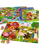 Quokka 4 x 48 Pieces Jigsaw Puzzles for Toddlers 4-6