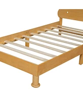 Slickblue Kids Cookie-Shaped Bed Frame for Boys & Girls Fun and Whimsical Design for Sweet Dreams