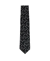 Trafalgar Men's Tudor Daisy and Vine Silk Business Necktie