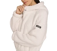 Calvin Klein Performance Women's Hooded Sherpa Jacket