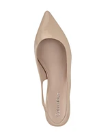 Calvin Klein Women's Dainty Kitten Heel Slingback Pumps