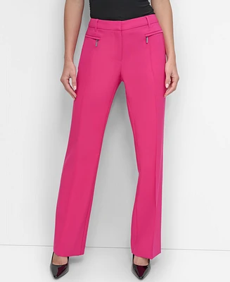 Dkny Women's Top-Seamed Bootcut Pants