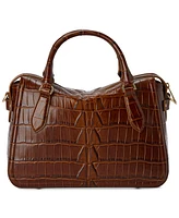 Brahmin Micaela Chestnut Marana Medium Leather Satchel