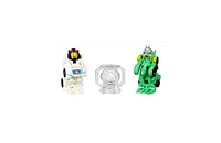 Transformers Autobird Jazz vs. Deceptihog Brawl Pig Angry Birds Telepods