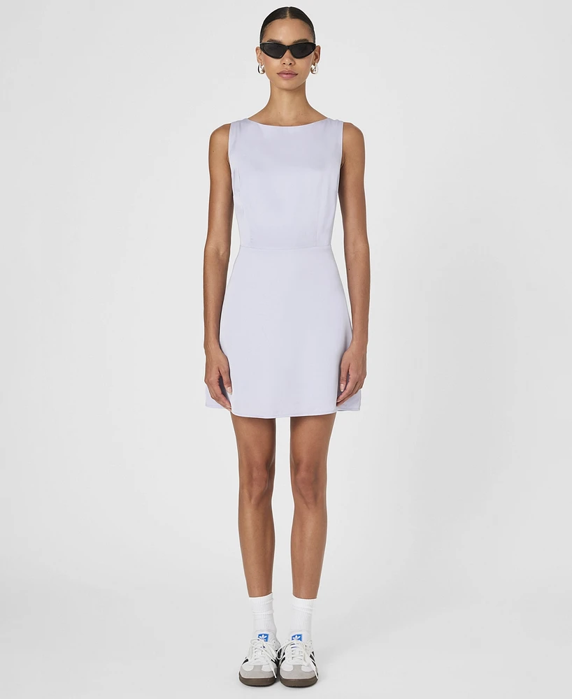 French Connection Women's Ennis Satin Mini Dress