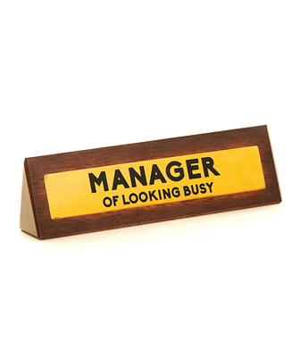 Boxer Gifts Manager Gag Warning Sign