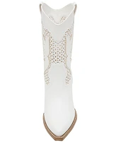 Dv Dolce Vita Women's Allure Cutout Eyelet Cowboy Western Booties
